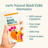 Freja Chicken Instant Bone Broth 4 x 15g sachets - British product