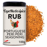 Cape Herb & Spice Portuguese Peri Peri seasoning rub 100g - British product
