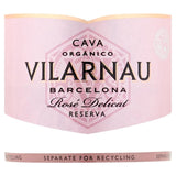 Vilarnau Rose Reserva Organic Cava 75cl (British brand)