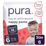 Pura nappy pants size 6, imported from the UK