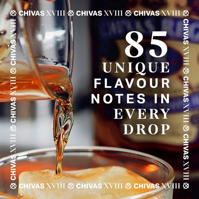Chivas Regal 18 Year Old blended Scotch whisky 70cl - British product
