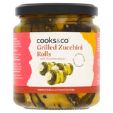 Cooks & Co grilled courgette with pecorino cheese antipasti 280g - British product