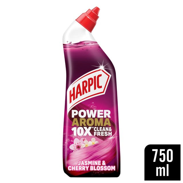 Harpic Power Aroma Jasmine toilet cleaner 750ml, UK version