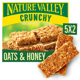 Nature Valley crunchy oats & honey cereal bars 5 x 42g, imported from the UK