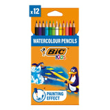 Bic kids watercolour pencils 12 pack - British product