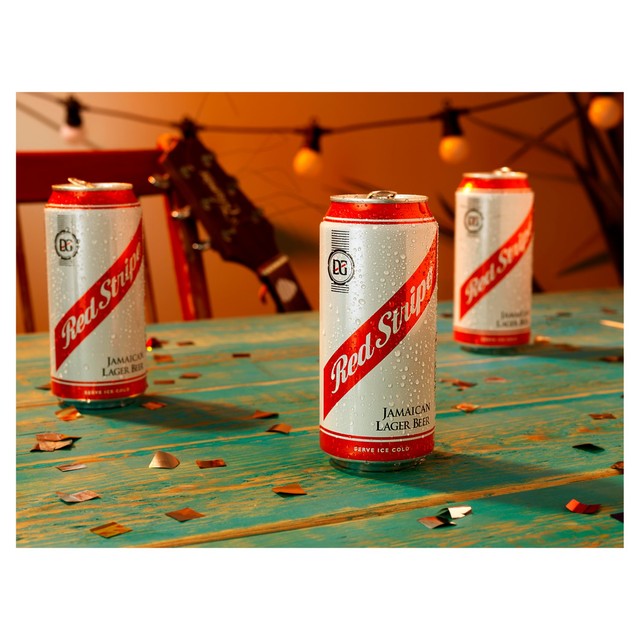 Red Stripe Jamaican Lager Beer 4x440ml, imported from the UK