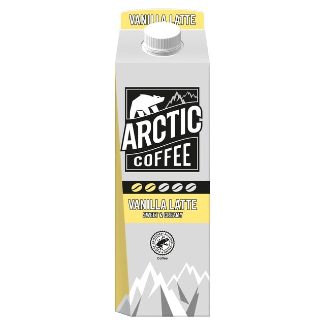 ARCTIC COFFEE vanilla latte iced coffee drink 1L - British product