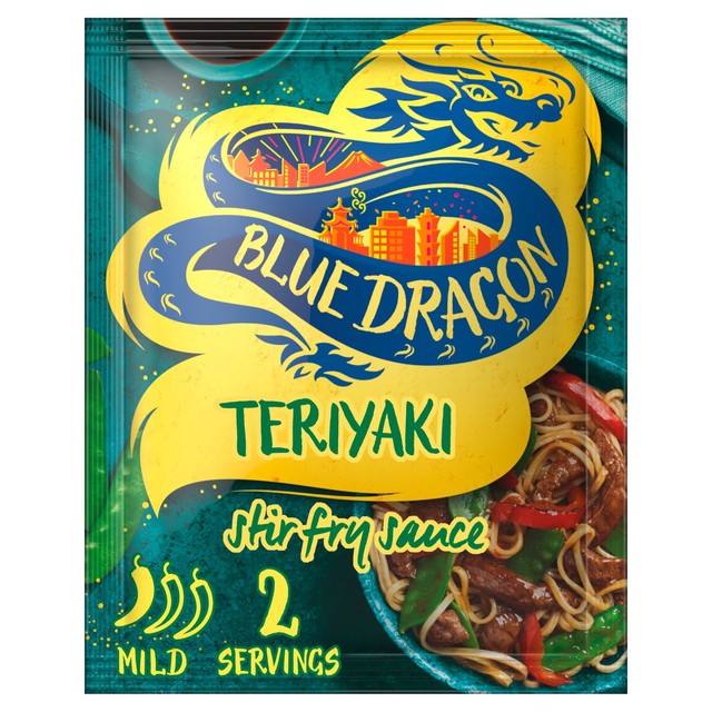 Blue Dragon teriyaki stir fry sauce 120g - British product