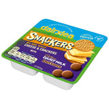 Dairylea cheese and crackers snack with mini chocolate buttons 57.5g - British product