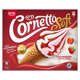Wall's soft strawberry vanilla ice cream cones 560ml - British product