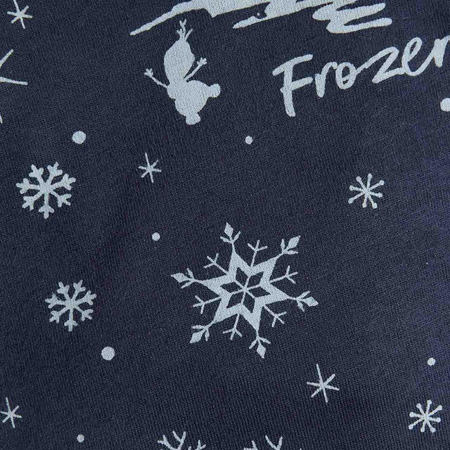 M&S Frozen children's pyjamas in navy for ages 3-4 years, imported from the UK