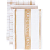 M&S antibacterial striped tea towels 50 x 70cm, imported from the UK