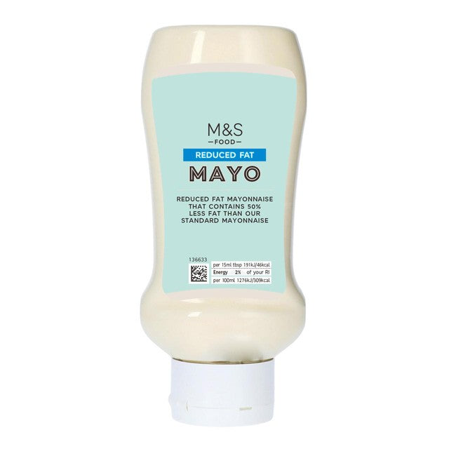 M&S reduced fat mayonnaise 500g, imported from the UK