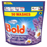 Bold laundry detergent capsules Lavender & Camomile 100 washes - British product