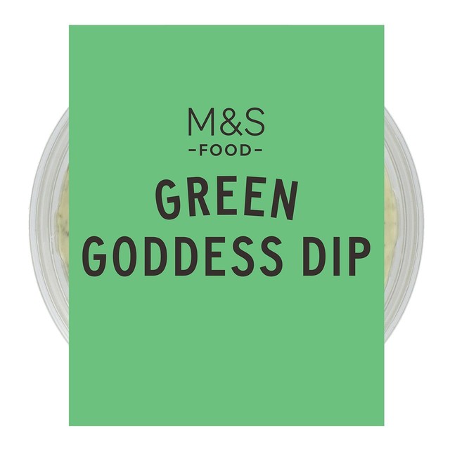 M&S Green Goddess Dip 170g, imported from the UK