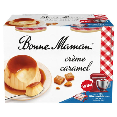 M&S Bonne Maman Creme Caramel Dessert 4 x 100g- Buy online at McGrocer