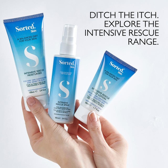 Sorted Skin Intensive Rescue Face Lotion with Microbiome Prebiotic 50ml (British brand)