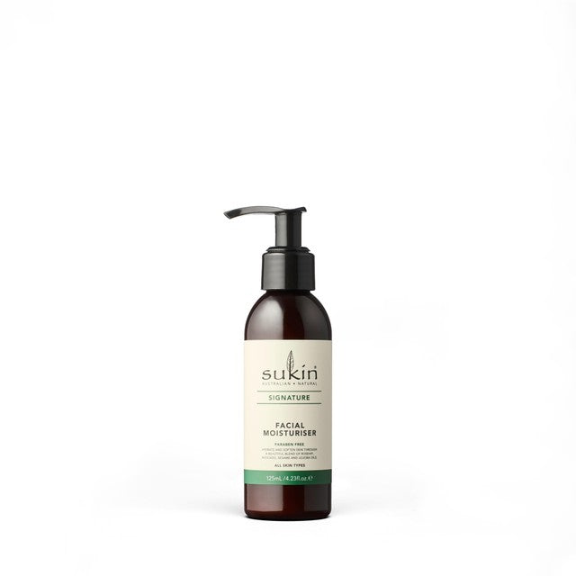 Sukin Natural Hydrating Facial Moisturiser Pump 125ml (Australian brand)