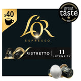 L'OR Ristretto coffee pods x40, UK version