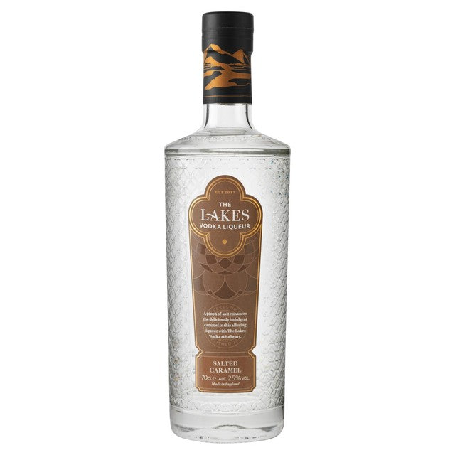 Lakes Distillery salted caramel vodka liqueur 70cl (British brand)