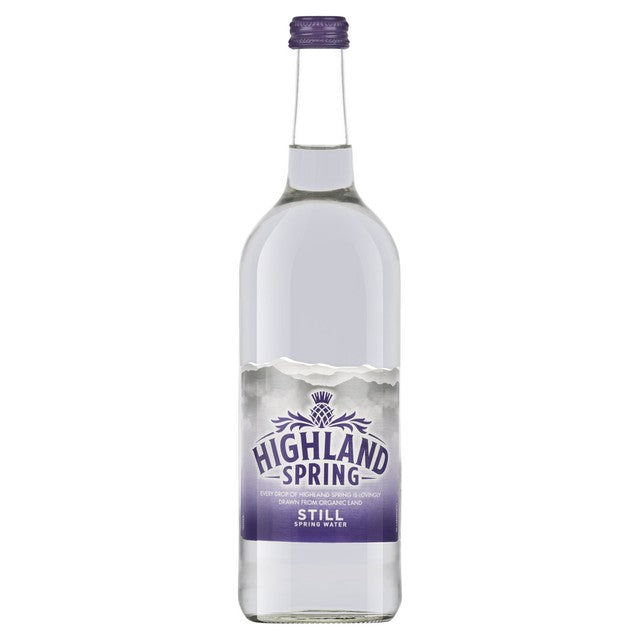 Highland Spring still spring water 750ml, UK version
