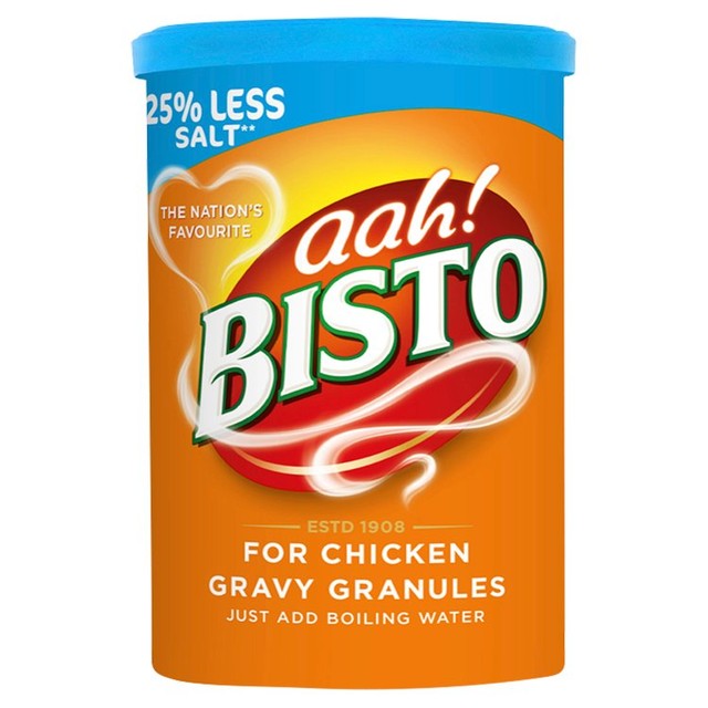 Bisto Chicken Reduced Salt Gravy Granules 190g - British product