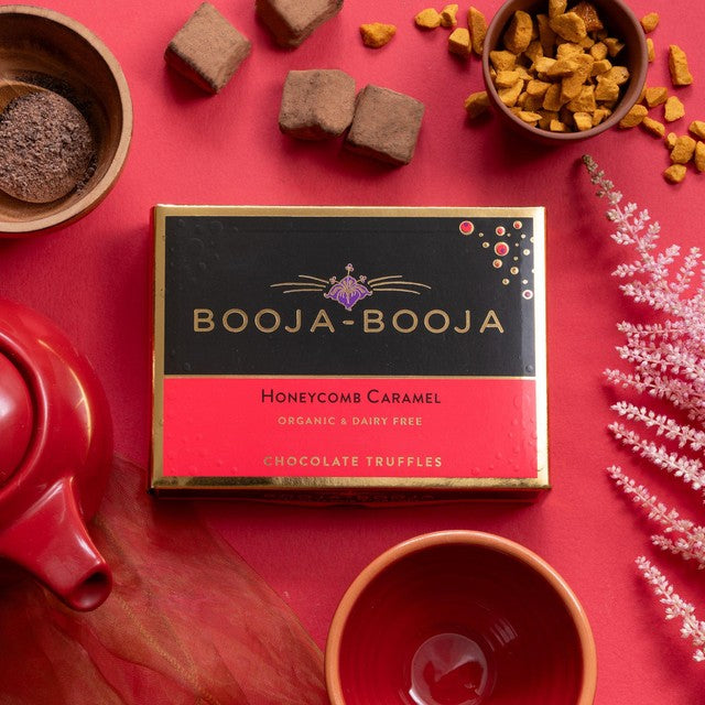 Booja Booja Honeycomb Caramel Chocolate Truffles 92g - British product