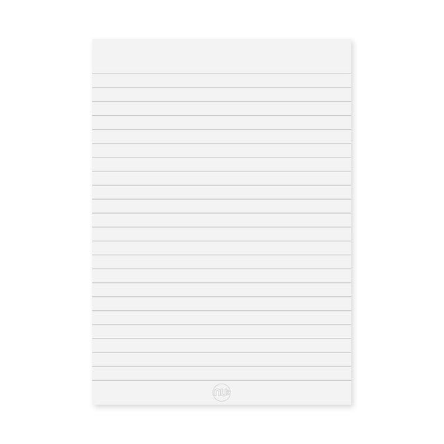 Nuco A5 black stitched notebook 80 pages, imported from the UK