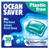 OceanSaver Plastic Free Bio Washing Capsules 30 pack, imported from the UK