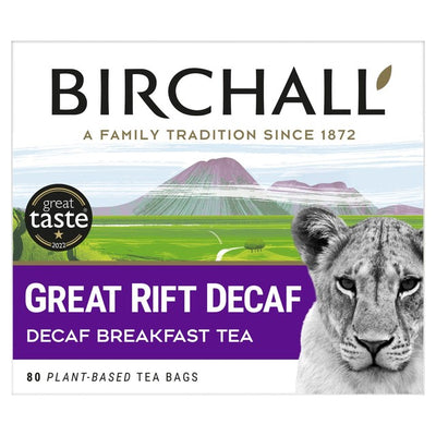 M&S Birchall Great Rift Decaf Everyday Tea Bags 80 Count- Buy online at McGrocer