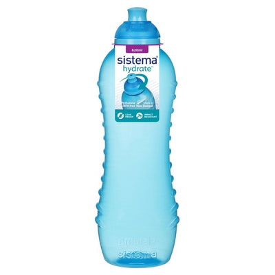 M&S Sistema Squeeze Bottle Blue Reusable Water Bottle 620ml - اشترِ عبر الإنترنت من McGrocer