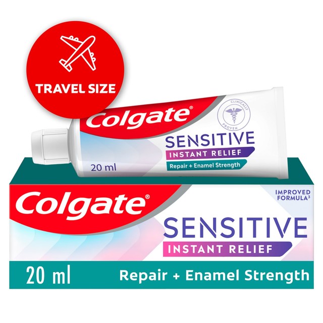 Colgate Sensitive Instant Relief Toothpaste 20ml - British product
