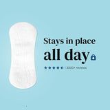 Mooncup Medium Day Pads with Wings 25 Pack, imported from the UK