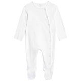 M&S pure cotton bunny sleepsuits light pink 12-18 months, imported from the UK