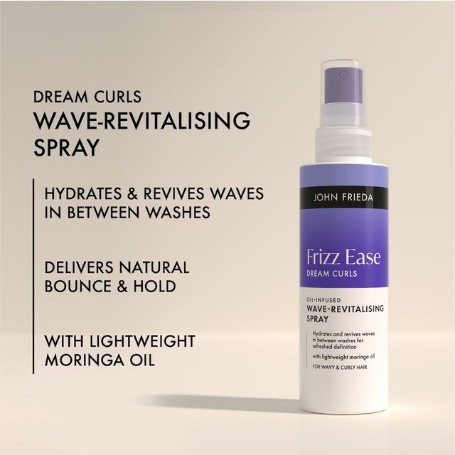 John Frieda Dream Curls wave revitalising spray (British brand)