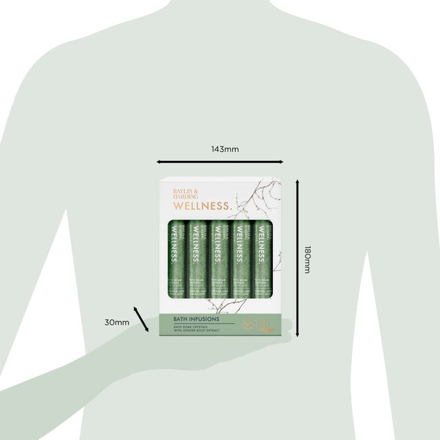 Ensemble cadeau d'infusions de bain Baylis & Harding 5 x 65g - Produit britannique
