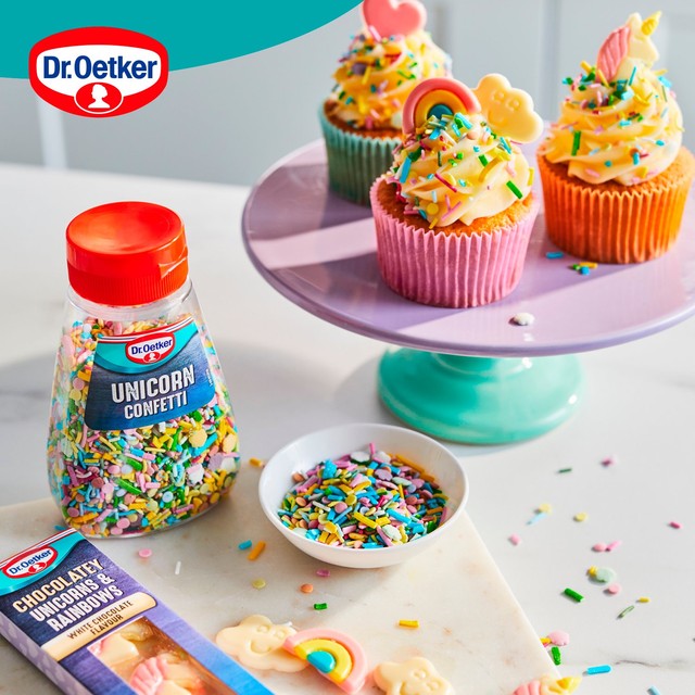 Dr. Oetker Unicorn Confetti Sprinkles 110g British product