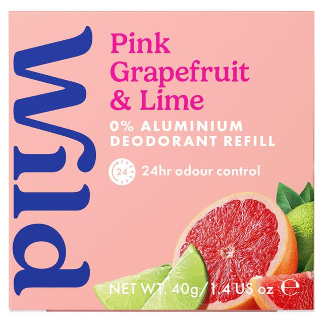 Wild Pink Grapefruit Lime Deodorant Refill 40g