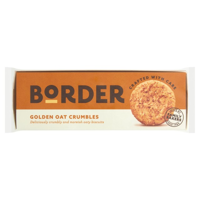 Border Biscuits Golden Oat Crumbles 135g - British product