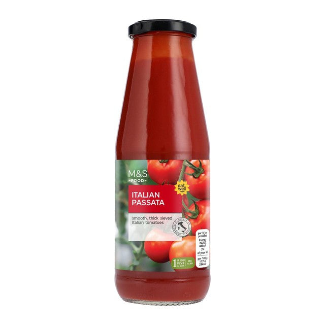 M&S Sieved Tomato Passata 690g, imported from the UK