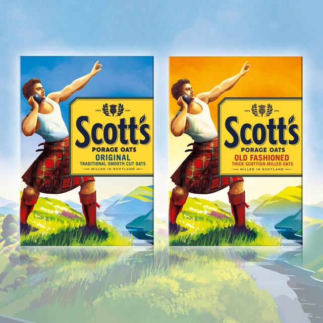 Scott's Original Porridge Oats 1kg (British brand)