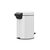 Brabantia Pedal Bin White 3L - British product