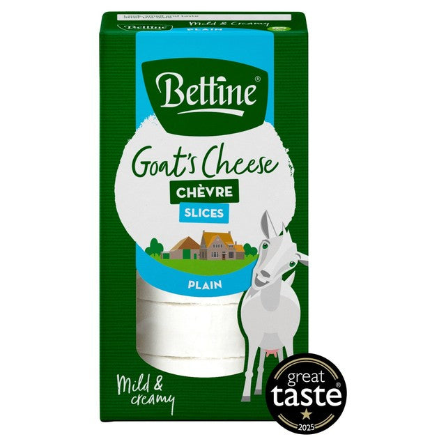 Bettine goat's cheese slices 125g - British product