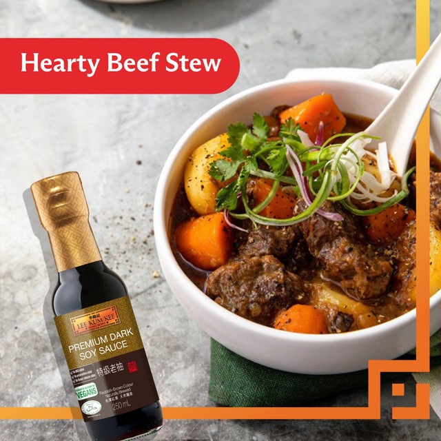 Lee Kum Kee Premium Dark Soy Sauce 250ml, UK version