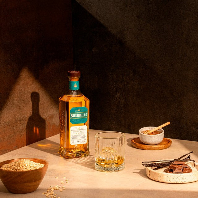 Bushmills 10 Year Old Single Malt Irish Whiskey 70cl - British product