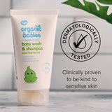 Green People scent-free baby wash and shampoo 150ml, imported from the UK