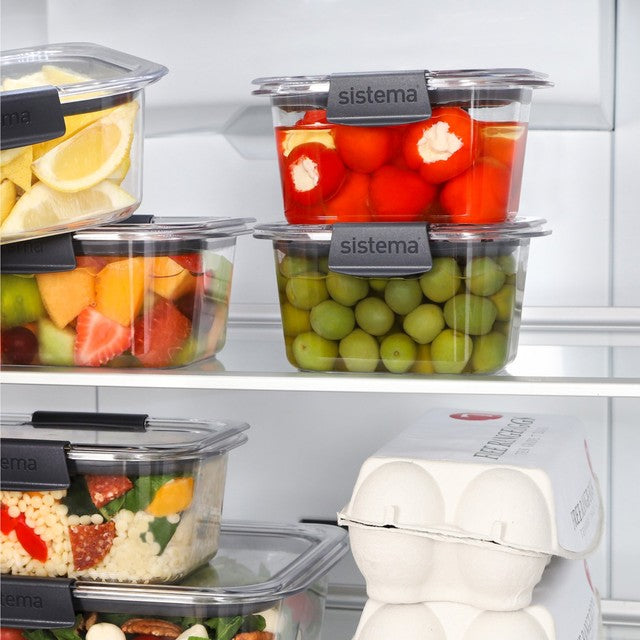 Sistema Brilliance food storage container 380ml (British brand)