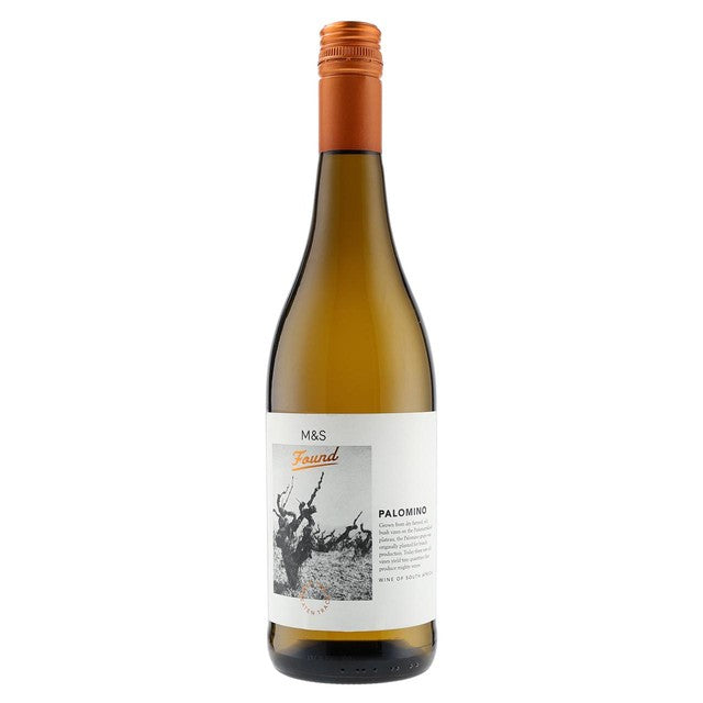 M&S Found Palomino white wine bottle, imported from the UK