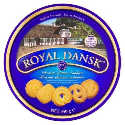 M&S Royal Dansk Danish Butter Cookies Assortment Sweet Biscuits 340g- Buy online at McGrocer