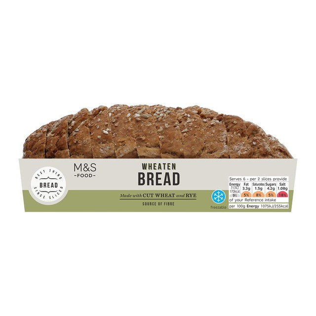 M&S Irish Wheaten Bread 400g, imported from the UK